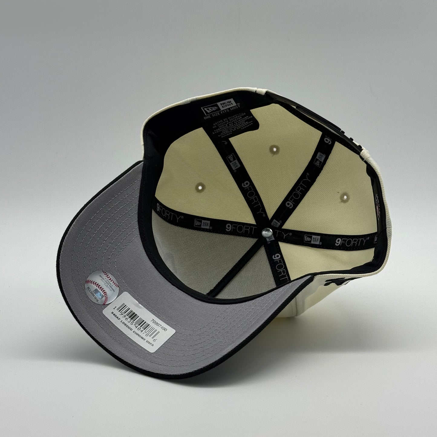 DODGERS CHROME TWO TONE 9FORTY