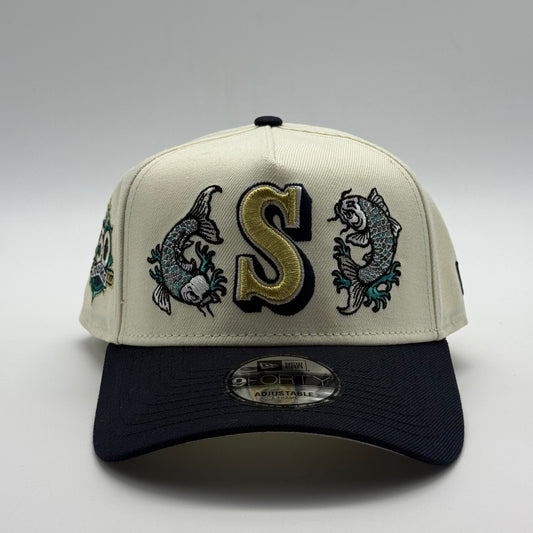 New Era Seattle Mariners 50th Anniversary Koi Chrome 9Forty