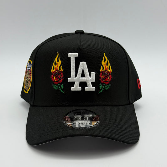 LA FIRE ROSE BLACK