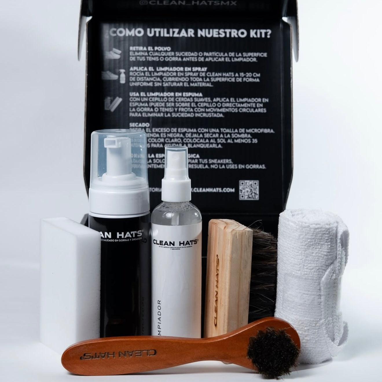 KIT DE LIMPIEZA PARA GORRAS Y SNEAKERS