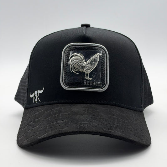 THE KING RANCH ROOSTER BLACK/SYLVER